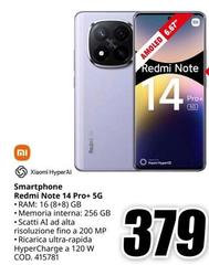 Xiaomi - Smartphone Redmi Note 14 Pro+ 5G