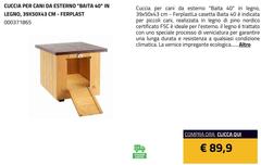 Ferplast - Cuccia Per Cani Da Esterno 