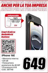 Apple - Iphone 16e