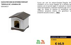 Ferplast - Cuccia Per Cani Da Esterno 