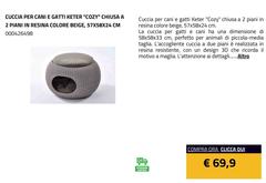 Keter - Cuccia Per Cani E Gatti 