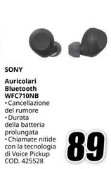 Sony - Auricolari Bluetooth WFC710NB