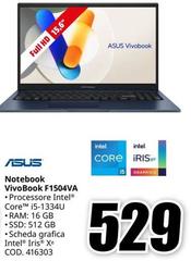 Asus - Notebook Vivobook F1504va