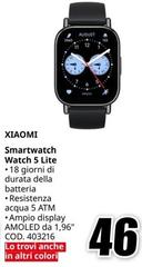 Xiaomi - Smartwatch Watch 5 Lite
