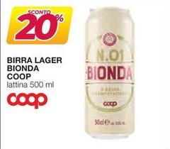 Coop - Birra Lager Bionda
