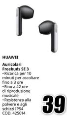 Huawei - Auricolari Freebuds SE 3