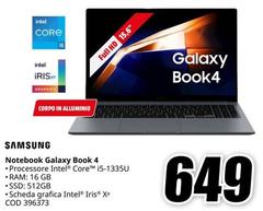 Samsung - Notebook Galaxy Book 4