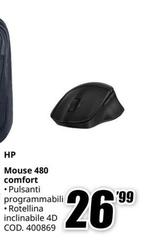 HP - Mouse 480 Comfort