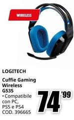 Logitech - Cuffie Gaming Wireless G535