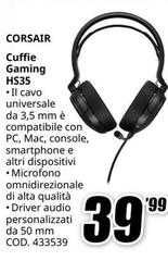 Corsair - Cuffie Gaming HS35