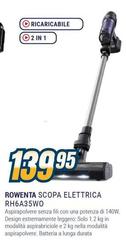 Rowenta - Scopa Elettrica RH6A35WO 