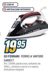 G3 Ferrari - Ferro A Vapore G40017