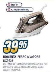 Rowenta - Ferro A Vapore DX1635