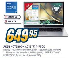Acer - Notebook A15-71P-79GS