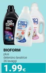 Bioform - Plus Detersivo Lavatrice 36 Lavaggi