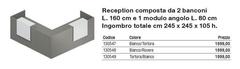 Reception Composta Da 2 Banconi 