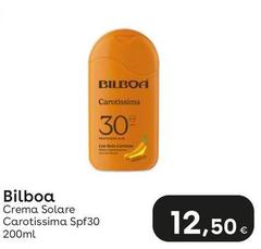 Bilboa - Crema Solare Carotissima Spf30