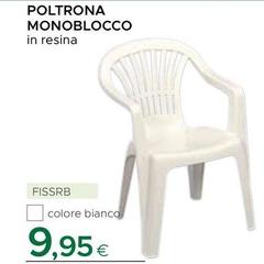 Poltrona Monoblocco