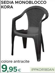 Sedia Monoblocco Kora