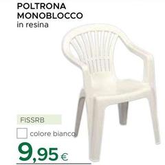 Poltrona Monoblocco