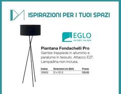 Eglo - Piantana Fondachelli Pro 