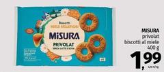 Misura - Privolat Biscotti Al Miele