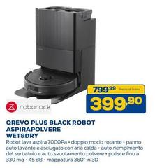 Db - QReVO PLUS Black Robot Aspirapolvere Wet&dry