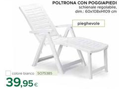Poltrona Con Poggiapiedi