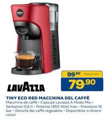 Lavazza - Tiny Eco Red Macchina Del Caffè