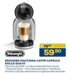 De Longhi - EDG155BG Macchina Caffè Capsule Dolce Gusto
