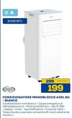 Argo - Condizionatore Monoblocco Axel Eu Bianco