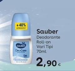 Sauber - Deodorante Roll-On