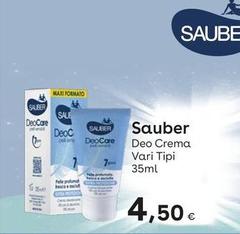 Sauber - Deo Crema