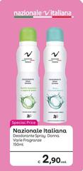 Nazionale Italiana - Deodorante Spray Donna