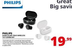 Philips - Auricolari True Wireless TAT1209BK/WT 