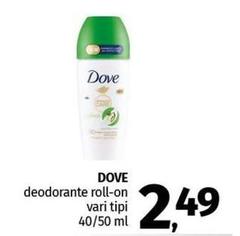 Dove - Deodorante Roll-on