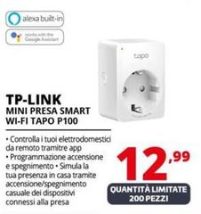 Tp Link - Mini Presa Smart Wi-Fi Tapo P100