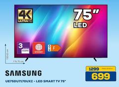 Samsung - Ue75du7170uxzz Led Smart Tv 75