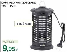 Joyteck - Lampada Antizanzare