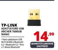 Tp Link - Adattatore Usb Archer T600UB Nano