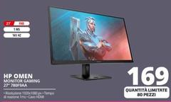 HP - Omen Monitor Gaming 27