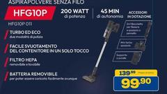 Facile - Aspirapolvere Senza Filo Hfg10p