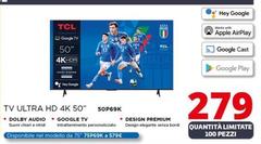TCL - Tv Ultra Hd 4K 50