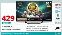 Hisense - Tv Qled 55