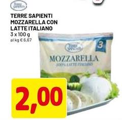 Terre sapienti - Mozzarella Con Latte Italiano