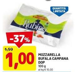 Rubino - Mozzarella Bufala Campana DOP
