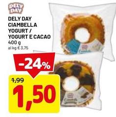 Delyday - Ciambella Yogurt/Yogurt E Cacao