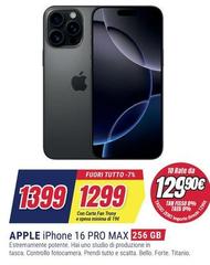 Apple - iPhone 16 Pro Max 256GB Titanio Blu