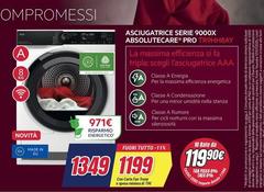 Aeg - Asciugatrice Serie 9000X Absolutecare Pro TR9HH8AY