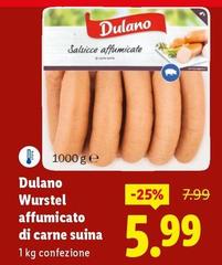 Dulano - Wurstel Affumicato Di Carne Suina